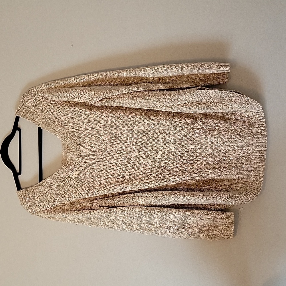 Gold Shimmer Sweater